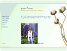 Tablet Screenshot of anna-reinke.de